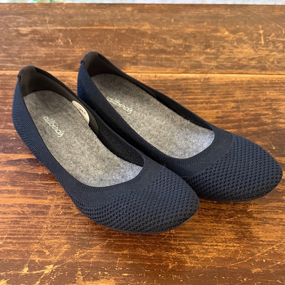 Allbirds Women's Black Knit Flats
